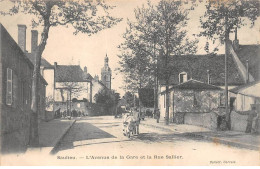 21 - SAULIEU - SAN37164 - Avenue De La Gare Et La Rue Sallier - Saulieu