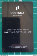 PORTUGAL HOTEL KEY CARD PESTANA - Hotelkarten