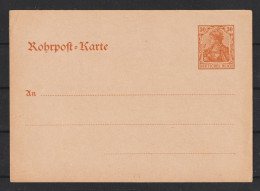 Ganzsache Rohrpostkarte 19  (0549) - Postkarten