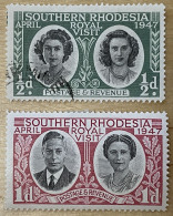 RHODESIA - M/U - 1947 - # 65/66 - Rhodésie Du Sud (...-1964)