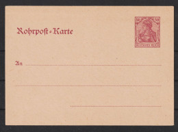 Ganzsache Rohrpostkarte 20  (0549) - Postkarten