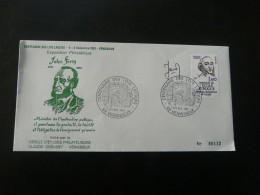 Lettre Commemorative Jules Ferry Centenaire Des Lois Laïques Vénissieux 69 Rhone 1981 (ex 1) - Massoneria