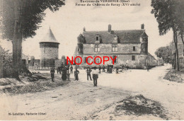 60 Ferme Du Château De RARAY Bien Animée 1917 - Raray