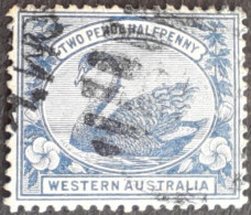 Australie Occidentale Western Australia 1899 Filigrane Couronne WA Watermark Crown WA Yvert 55 O Used - Oblitérés