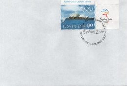 Slovenia, Olympic Games Sidney 2000, Stamp + Vignette - Estate 2000: Sydney