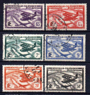 Nouvelle Calédonie  - 1938 -  Hydravion   -   PA 29 à 34  - Oblit - Used - Used Stamps