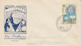 Argentina  IGY Ca Base Deception 23 FEB 1958 (AG154) - Anno Geofisico Internazionale