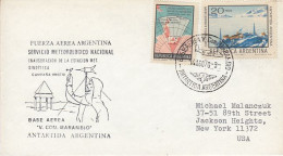Argentina 1970 Servicio Meteorologico Nacional Ca Base Marambio 14 AUG 1970 (AG157) - Bases Antarctiques