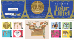 ADHESIF -  BC 2300 - Tour Eiffel - Bande Carnet De 8 Timbres Neufs à Validité Permanente - Carnets