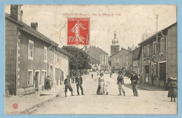 TH0416  CPA  CORCIEUX  (Vosges)  Rue De L'Hôtel De Ville - Animée  ++++ - Corcieux