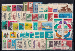 869-933 DDR-Jahrgang 1962 Komplett, Postfrisch ** / MNH - Annual Collections