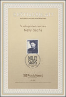 ETB 46/1991 Nelly Sachs, Schriftstellerin - 1991-2000
