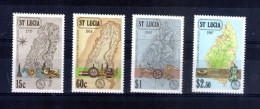 Sainte Lucie. 1er Relevé Cadastral De L'île - St.Lucia (1979-...)