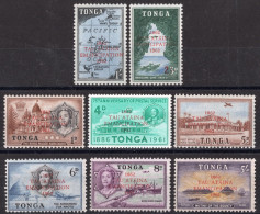 TONGA ,Timbres-poste N°119** à 126** Neufs Sans Charnières TB - Tonga (...-1970)