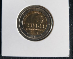 Belgique 2 Euro Commémorative De 2014 (100 Ans Du Début De La Première Guerre Mondiale) - Belgien