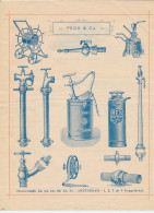 Nota Amsterdam 1912 - Peck & Co. Metaalwaren - Brandspuit Etc. - Pays-Bas