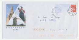 Postal Stationery / PAP France 2001 Windmill - Steenvoorde - Mulini