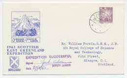 Cover / Cachet Greenland 1963 Scottish East Greenland Expedition - Arctic Expeditions