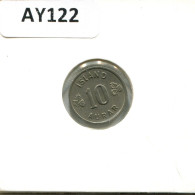 10 AURAR 1962 ISLAND ICELAND Münze #AY122.2.D.A - Island