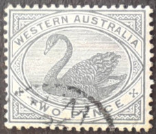 Australie Occidentale Western Australia 1885 Filigrane Couronne CA Watermark Crown CA Yvert 44 O Used - Oblitérés