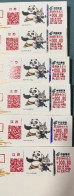 China Cover Self Service Lottery Sign Su 2024-5 Kung Fu Jiangsu Panda TS71，6 Covers+6 Postcards - Enveloppes