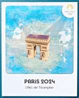 FRANCE - PARIS 2024 - Jeux Olympiques - Carte Tennis De Table - Olympische Spiele