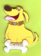 Gros Pin's BD Disney Dug /Doug Chien (Là-Haut) Double Moule - #086 - Disney