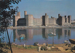 Caernarvon Castle, Wales -   Unused J Arthur Dixon Postcard -  Uk39 - Caernarvonshire