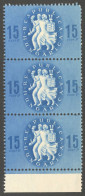 1946 Hungary - REPUBLIC  - MNH Stripe MI. 879 - Respublica Hungarica - Kossuth Coat Of Arms / Flame Chain Braker - Usati