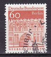 Berlin West, 1967, Architecture/Treptow Portal Neubrandenburg, 60pf, USED - Oblitérés