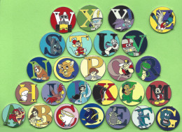 26 Pin's BD Disney Alphabet Personnages (A à Z) - #087 - Disney