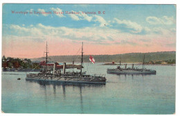 Warships In Esquimalt Naval Harbour - VICTORIA B.C. - 1930s - Victoria