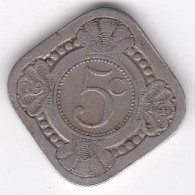 Pays Bas 5 Cents 1914 Wilhelmina, En Copper Nickel , KM# 153 - 5 Cent