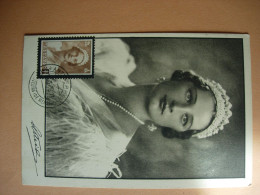 Belgique 412 Sur CP La Reine Astrid. Oblitération Antwerpen 3.11.1936 Cote 15.00 - Storia Postale