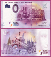 0-Euro UEDV 01 2016 PALAIS DES PAPES ET PONT D'AVIGNON - Pruebas Privadas