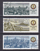 Germany GDR, 1984, Democratic Republic 35th Anniv, Set, CTO - Usati