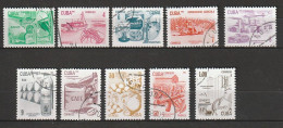 CUBA 1982, Série Courante EXPORTATIONS, 10 Valeurs Oblitérés - Used Stamps