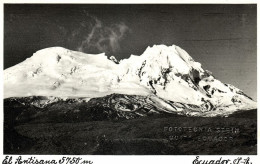 Ecuador, El Antisana, Volcano (1940s) Stein RPPC Postcard - Ecuador