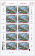 Monaco 2024 EURO FIFA Cup Football Germany Sheetlet MNH - Blocks & Kleinbögen