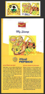 India 2024 Lays,PEPSICO,Potato, Food,Chips,Gastronomy,Woman Farmer,Tractor, Stamp+ Info Sheet, MNH (**) Inde, Indien - Nuevos