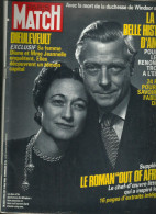 Paris Match N° 1928 - 9 Mai 1986 - Anouk Aimée - Dieuleveult - Le Duc Et La Duchesse De Windsor - Trintignant - Allgemeine Literatur