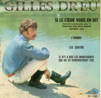 Disque - Gilles Dreu - Si Le Coeur Vous En Dit - DiscAZ EP 1286 - France 1969 - Disco, Pop