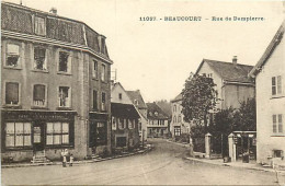 - Territoire De Belfort - Ref-109- Beaucourt - Rue De Dampierre - Café - Cafés - - Beaucourt
