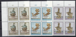 Luxembourg - Luxemburg - Timbre - 1990  Blocs à 4   Fontaines   MNH** - Nuovi