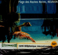 TELECARTE 50 FR...PLAGE DES ROCHES NOIRES,REUNION...NEUVE SOUS BLISTER - Reunion