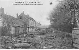 VITRY SUR SEINE - Inondations 1910 - La Ferme Aux Oies Après L'inondation - F. F. - Très Bon état - Vitry Sur Seine