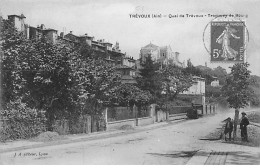 TREVOUX - Quai De Trévoux - Tramway De Bourg - Très Bon état - Trévoux