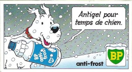 Tintin Antigel BP Milou Autocollant - Advertisement