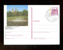 BUNDESREPUBLIK DEUTSCHLAND / 1987, Bildpostkarte Mit Bild "GOEPPINGEN" Und Bildgleichem Stempel (B2327) - Bildpostkarten - Gebraucht