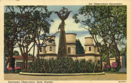 Ecuador, QUITO, Observatorio Astronómico, Observatory (1940s) Postcard - Ecuador